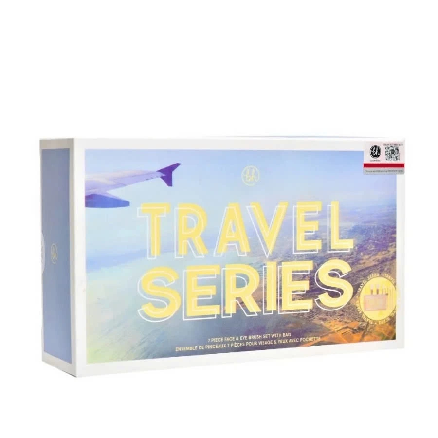 Bộ Cọ Trang Điểm 7 Cây Kèm Túi Đựng BH Cosmetics Travel Series BHBO13